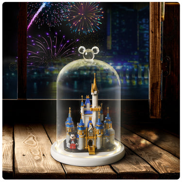 Lego Mini Disney Castle 40478 Glass Dome Display Case